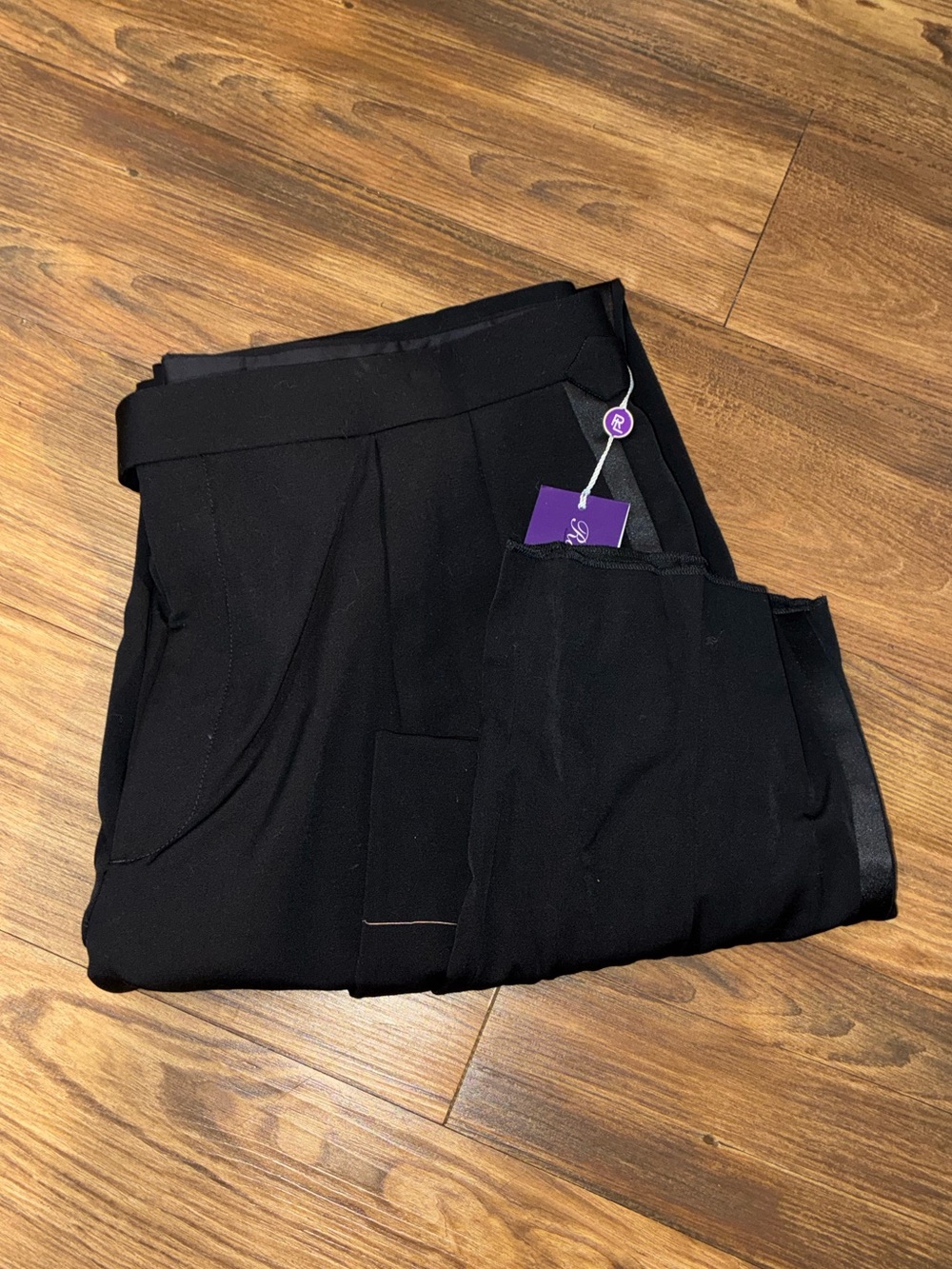 Ralph Lauren Purple Label Gregory Hand-Tailored Tuxedo Pants